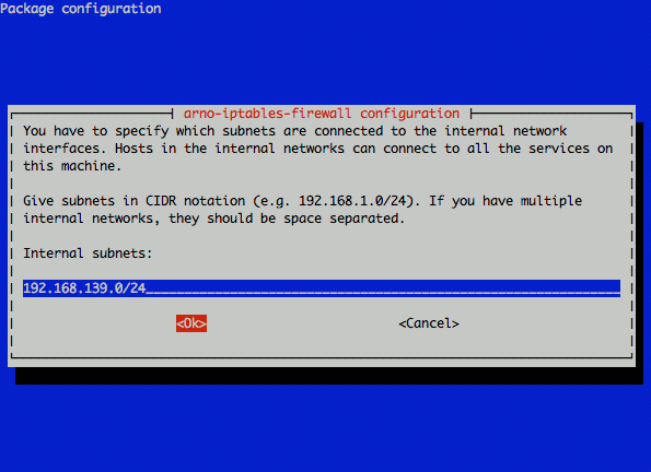 arno-iptables-firewall private network range (CIDR) definition